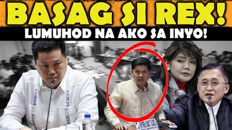 Rex NAMUTLA Kay Olaso SINUGOD Sa Senado Para IBULGAR Ang KATOTOHANAN