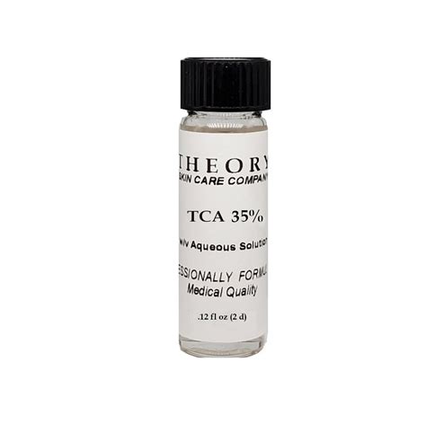 35% TCA, Trichloroacetic Acid | At Home Chemical Peel – THEORY Skin Care