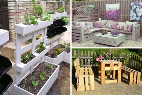 Utiliser des palettes pour décorer le jardin 20 belles idées pour s