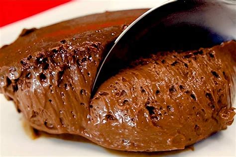 Mousse De Chocolate Que Derrete Na Boca E Fica Pronta Em Minutos Uma