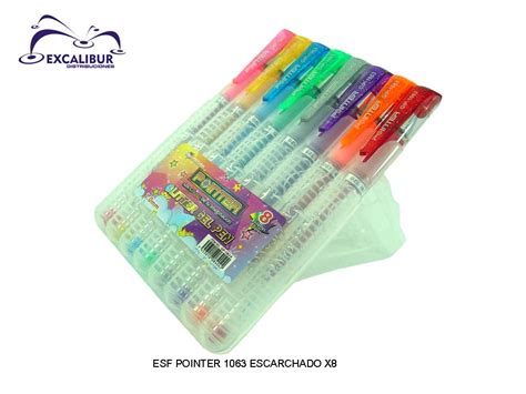 ESFERO POINTER 1063 ESCARCHADO X8