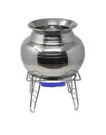 Buy Swadhin Silver Stainless Steel Matka Stand Pot Water And Chrome