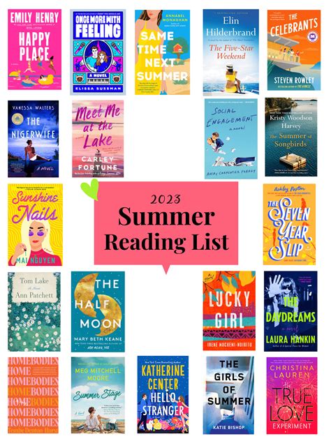 2023 Summer Reading List - My 2023 Summer Beach Read Picks!