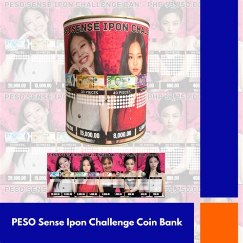 Ugh Peso Sense Ipon Challenge Bp Jennie Lazada Ph