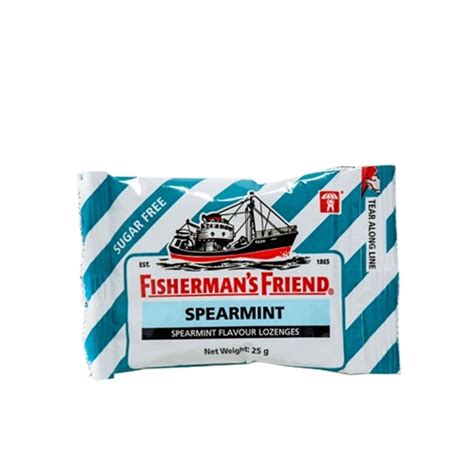 FISHERMANS FRIEND Menthol 3mg Sugar Free Lozenge X 1 Pack Shopee