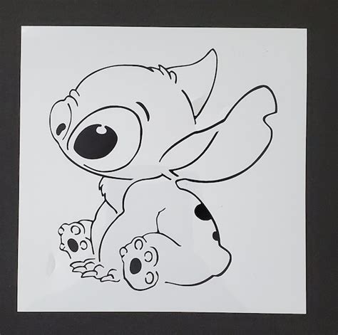 Disney Stitch Stencil