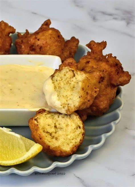 Clam Fritters The 5 Tastes Table In 2022 Clam Fritters Recipe