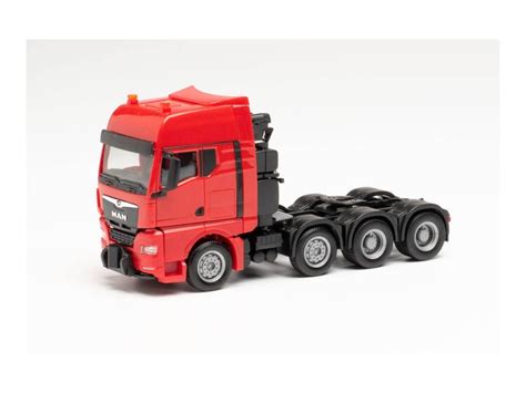 Herpa Modellino Motrice Man Tgx Gx Rosso