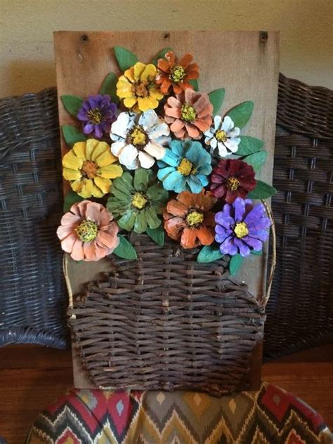 Pine cone art – Artofit