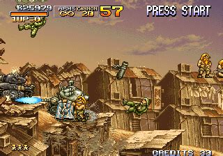 Screenshot Of Metal Slug Super Vehicle Ii Arcade