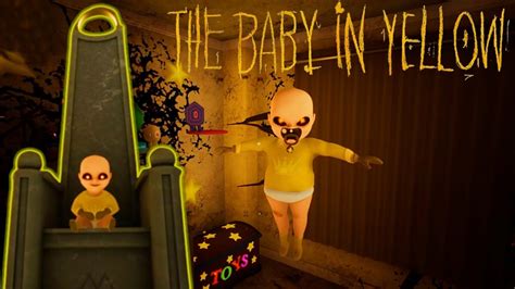 This Evil Baby Is Powerful The Baby In Yellow Horror Game Gameplay