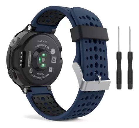 Pulseira Para Garmin 235 630 735xt Silicone Fácil De Trocar Cor AZUL