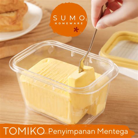 Jual Sumo Tomiko Tempat Potong Margarin Transparan Wadah Potong