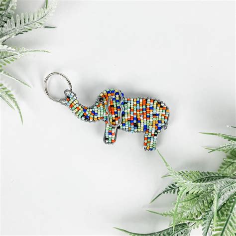 Beaded Keychains - African Animal Collection | FMSCMarketplace.org