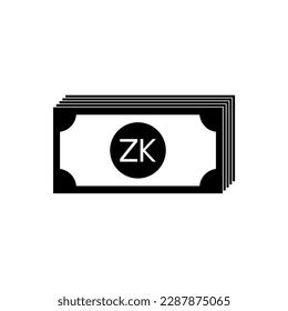 Zambia Currency Symbol Zambian Kwacha Icon Stock Vector (Royalty Free ...