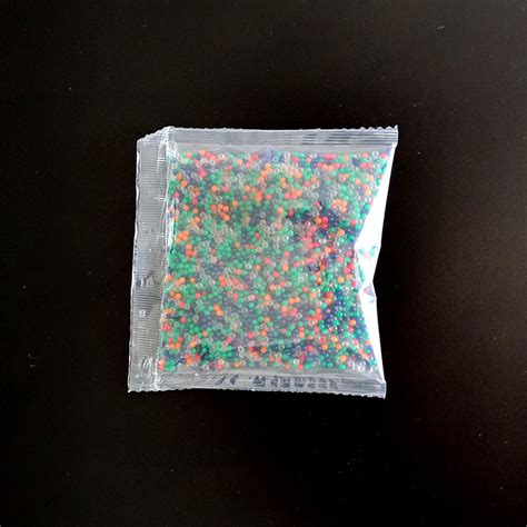 Absorbent Crystal Bullet Toy Gun Bullets Color Transparent Water Polo ...