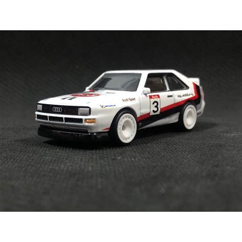 風火輪 hot wheels 賽道日 track day 84 奧迪 audi sport quattro 精裝 膠胎 蝦皮購物