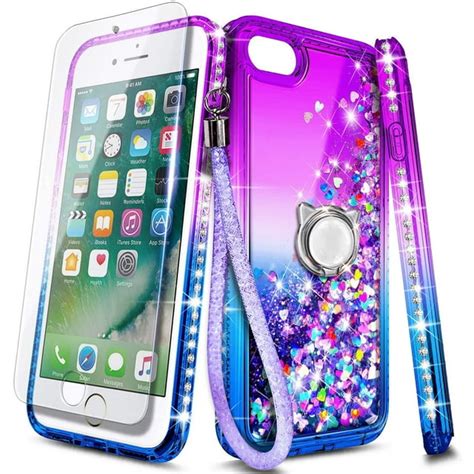 Nagebee Iphone Case For 8 Plus 7 Plus 6 Plus 6s Plus With Glass