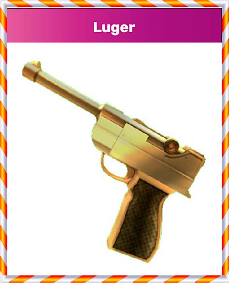 Roblox Murder Mystery 2 Luger Lwówek Kup Teraz Na Allegro Lokalnie