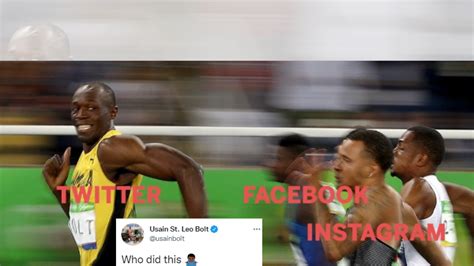 Usain Bolt Had The Perfect Meme To Sum Up Facebook Instagram Outage