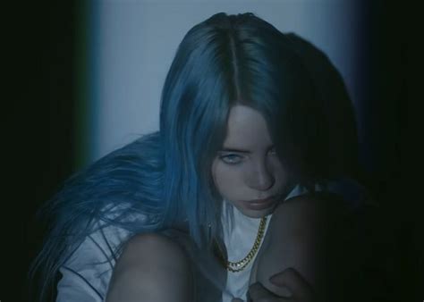 Hostage Billie Eilish In Billie Billie Eilish Light Blue Hair