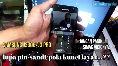 Samsung J G J Pro Lupa Pin Pola Sandi Youtube