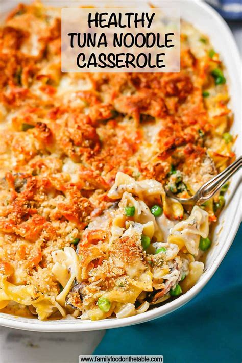 Healthy Tuna Noodle Casserole Recipe In 2023 Healthy Tuna Noodle Casserole Cooking Recipes