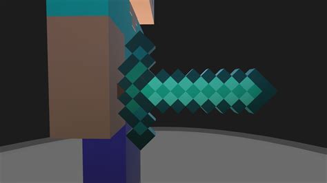 SimplePlanes | Minecraft Steve with Diamond Sword