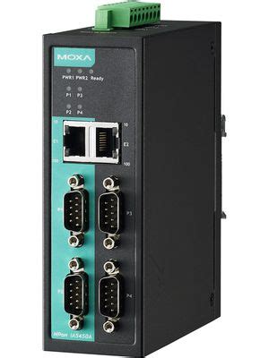 Nport Ia Ai T Moxa Serial Device Server Serial Ports Rs