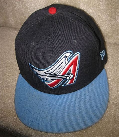 MLB Anaheim Angels Baseball New Era Hat Cap 7 1/2 59Fifty Great Shape ...