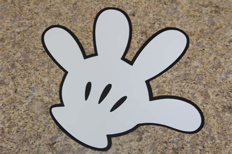 Mickey Mouse Hands Printable