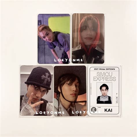 Kai Photocard Fight The Feeling Dftf Ar Selca Card Peaches Kisses