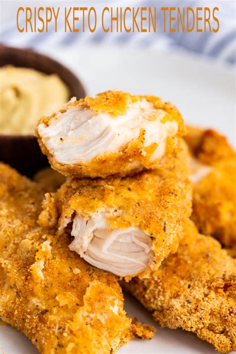 Crispy Keto Chicken Tenders Happy Cook