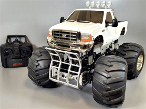 Custom Built 110 Rc Tamiya Juggernaut 2 Ford F350 Aluminum Parts