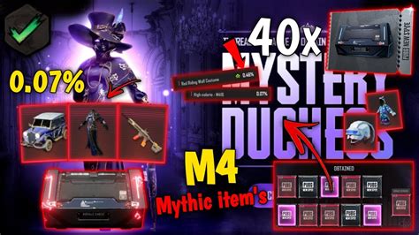 Wow M4 And Mythics 😯 I Got Royale Chest Crate Opening 40 Crate