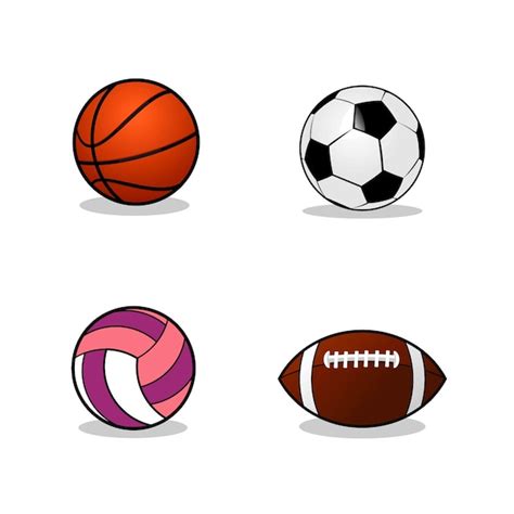 Premium Vector Ball Set