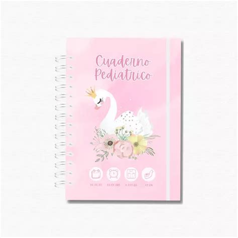 Cuaderno Pedi Trico Rosado Cisne Personalizado Cuotas Sin Inter S