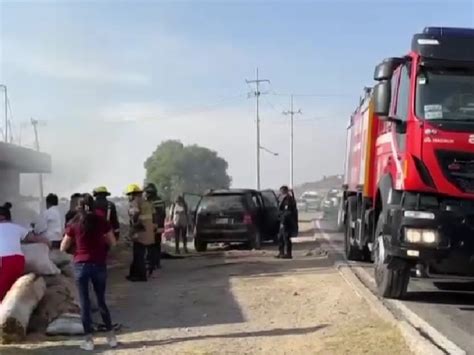 Se Registr Un Incendio En La Tlaxcala Puebla