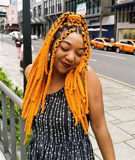 8 Best Orange Box Braids You Have To See In 2024