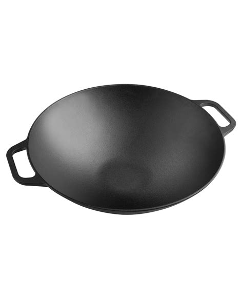 Victoria 14" Cast Iron Wok In Black | ModeSens