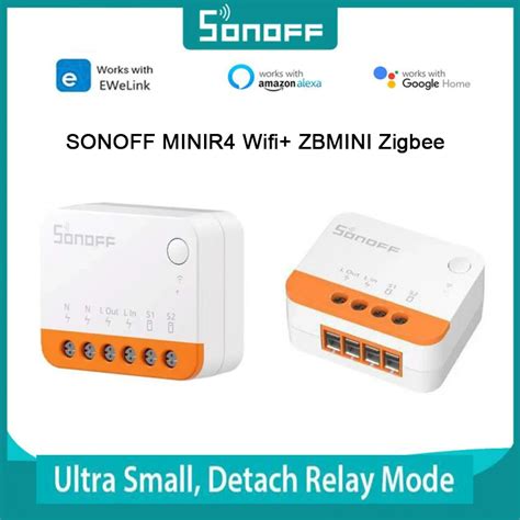 SONOFF MINIR4 ZBMINI Extreme Wi Fi Zigbee MINI Smart Switch EWeLink APP