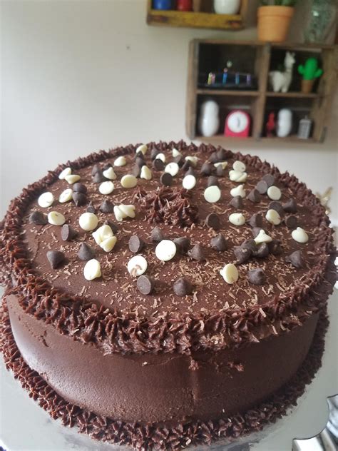 Triple Chocolate Cake : r/Baking