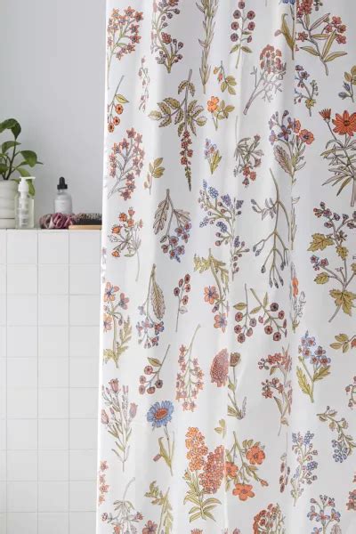 Myla Peva Plastic Shower Curtain Urban Outfitters