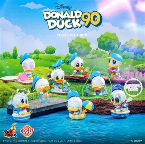 全新正版 Disney Hot Toys Cosbi 迪士尼 Donald Duck 唐老鴨90周年系列 大哭 大喊 喊喊 笑喊 盲盒 興趣及遊戲 玩具 遊戲類 Carousell