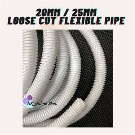 1 Meter 20mm 25mm Pvc Flexible Tubing Conduit Flexible Paip