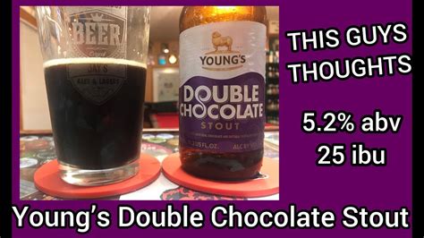 Youngs Double Chocolate Stout Youtube