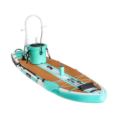 Bote Hd Aero Inflatable Paddleboard 115ft Full Trax Seafoam