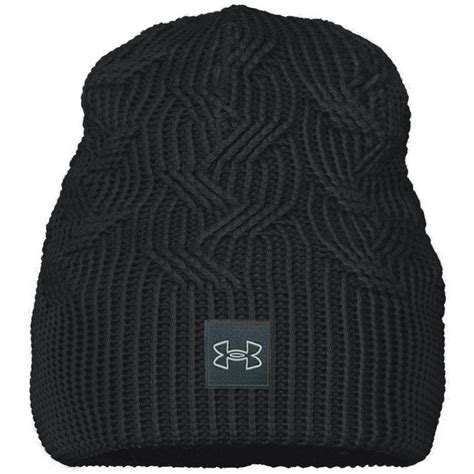 Under Armour Ua Halftime Cable Knit Beanie Womens