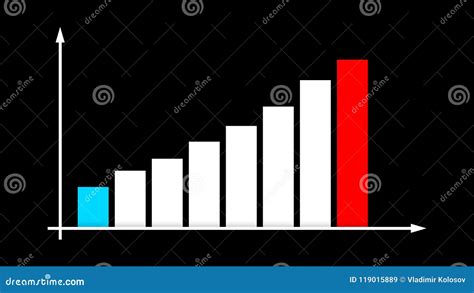 Abstract Colorful Bar Graph Diagram Stock Illustration Illustration Of Layout Abstract 119015889