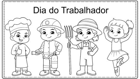 Desenho Dia Do Trabalho - 1º de maio - Dia do trabalho - Desenhos para colorir - Cuca Super legal ...